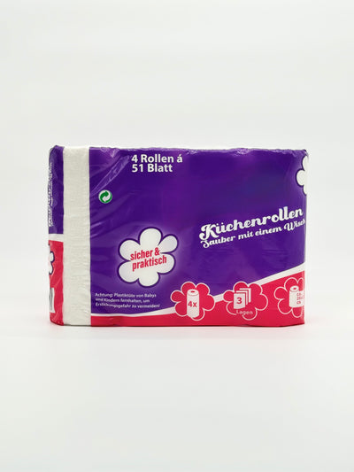 Küchenrollen 3-lagig im Vorratspack, 32 Rollen
