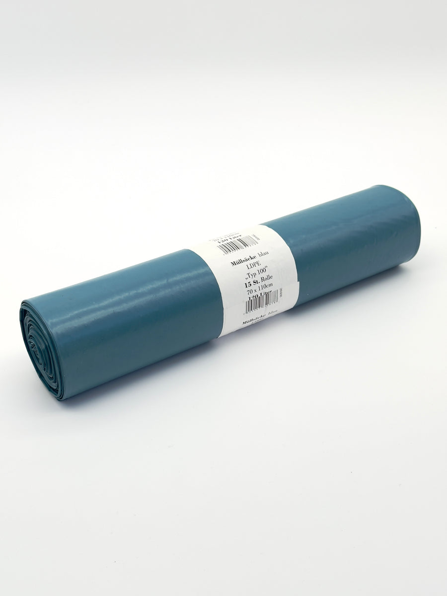 Müllsäcke 120L Typ 100 Ldpe blau