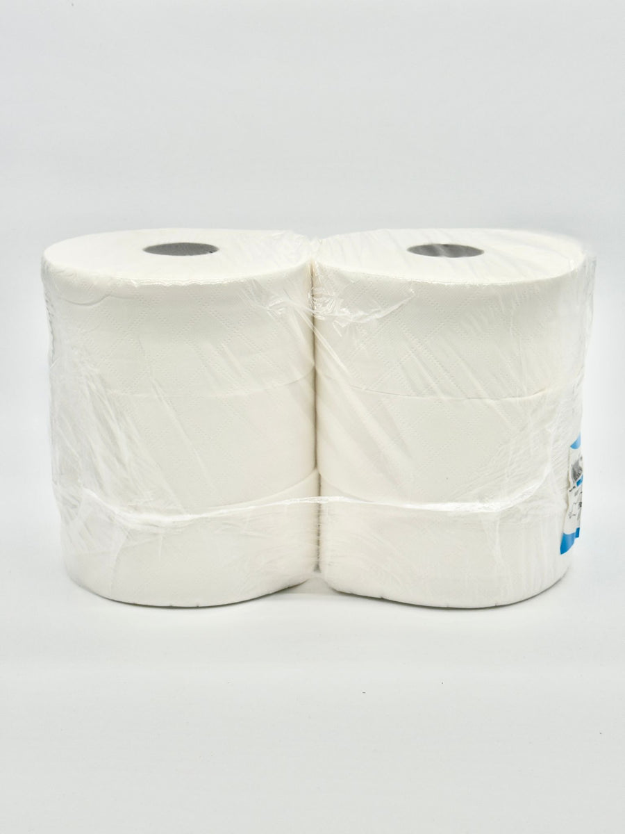 Jumbo Toilettenpapier 2-lagig 180m 6er-Pack